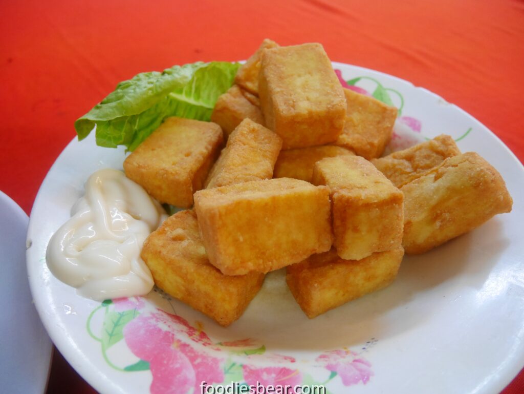 Signature home made bean curd