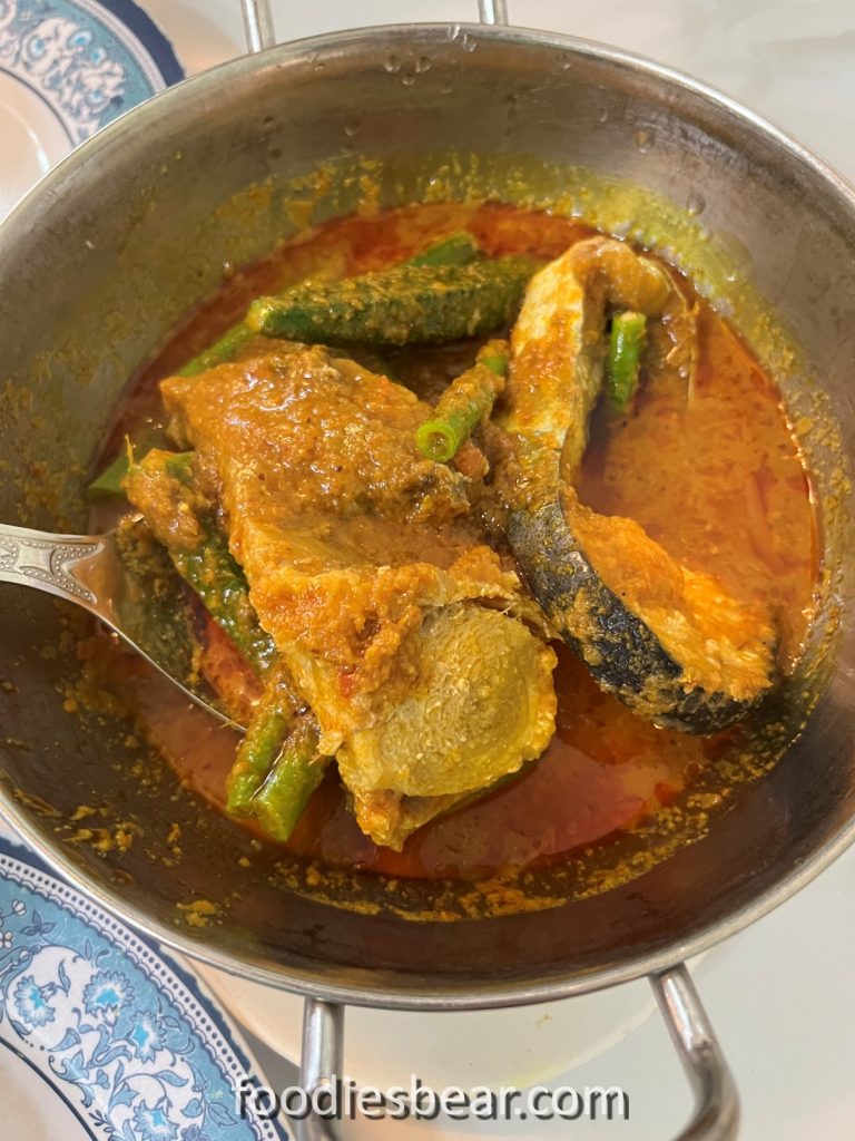 assam curry fish