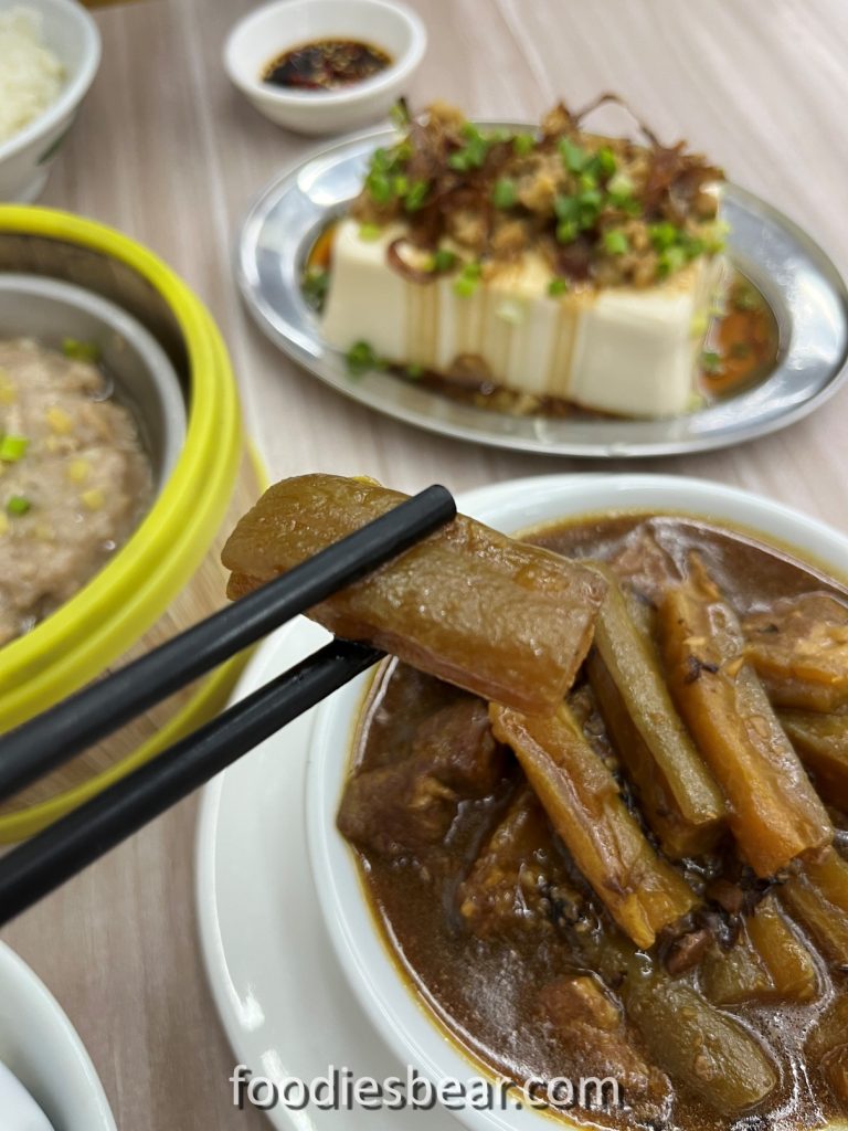 bitter gourd braised pork