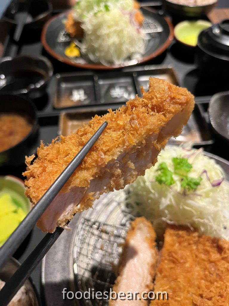 big slice of tonkatsu