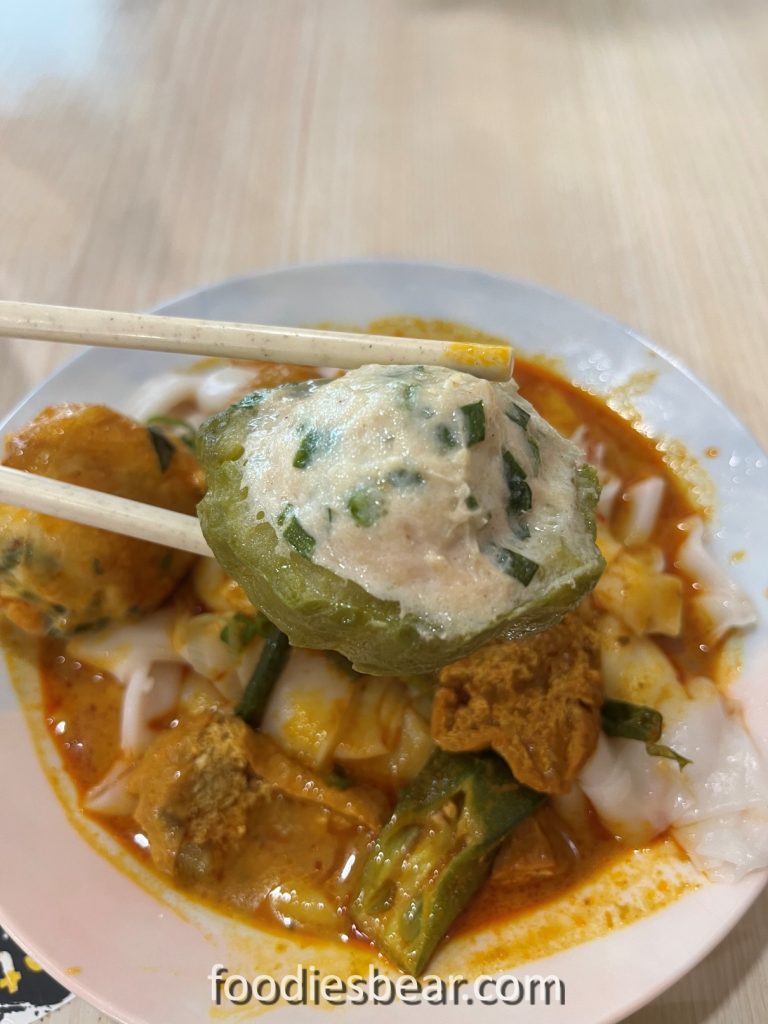 bitter gourd chee cheong fun