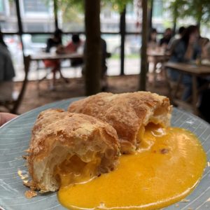 salted egg croissant