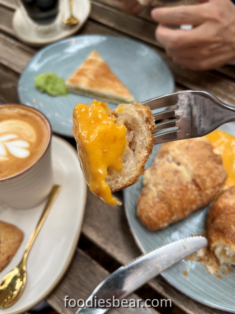 salted egg croissant