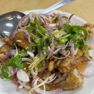 thai style chicken chop