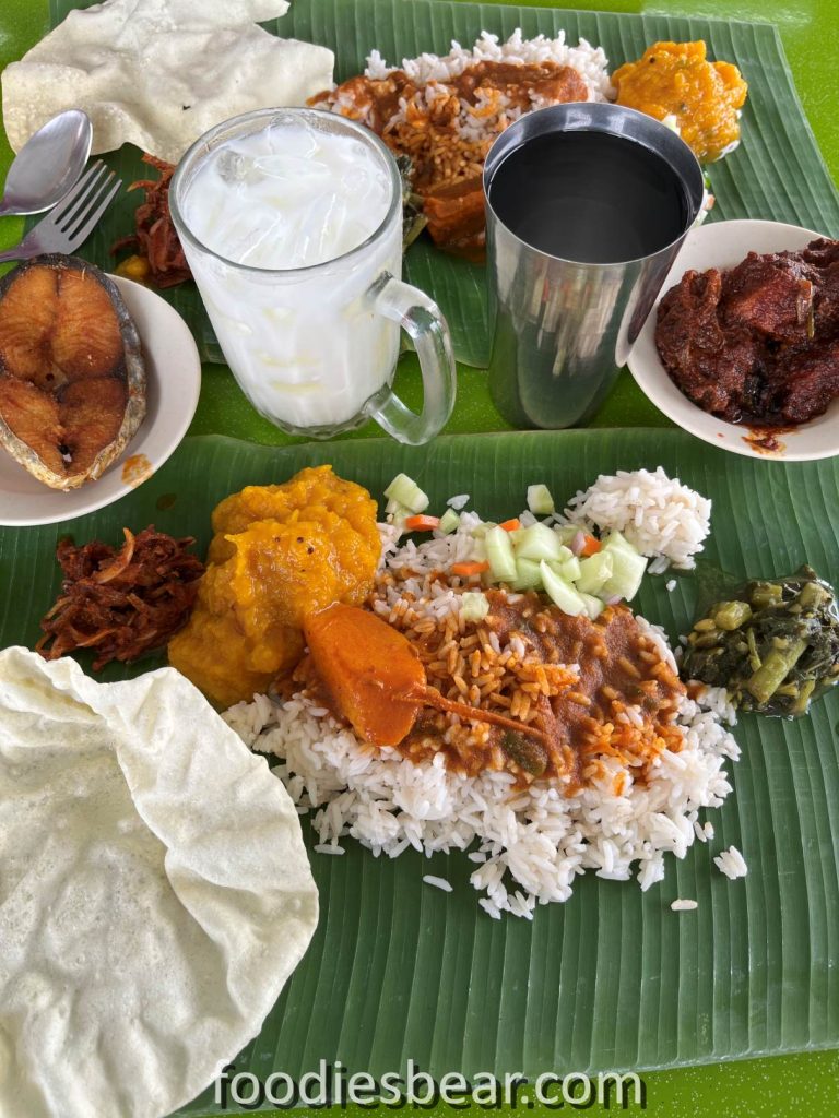 Acha Banana Leaf Rice