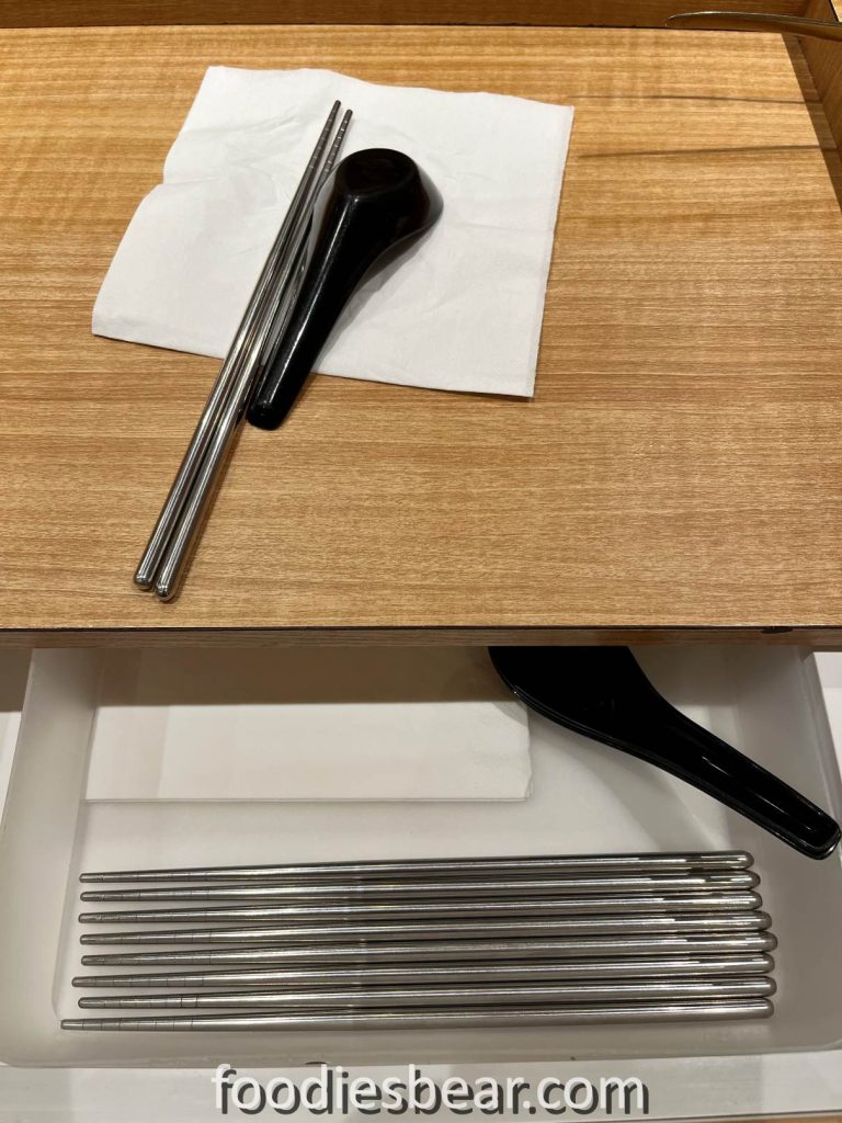 utensil in the drawer