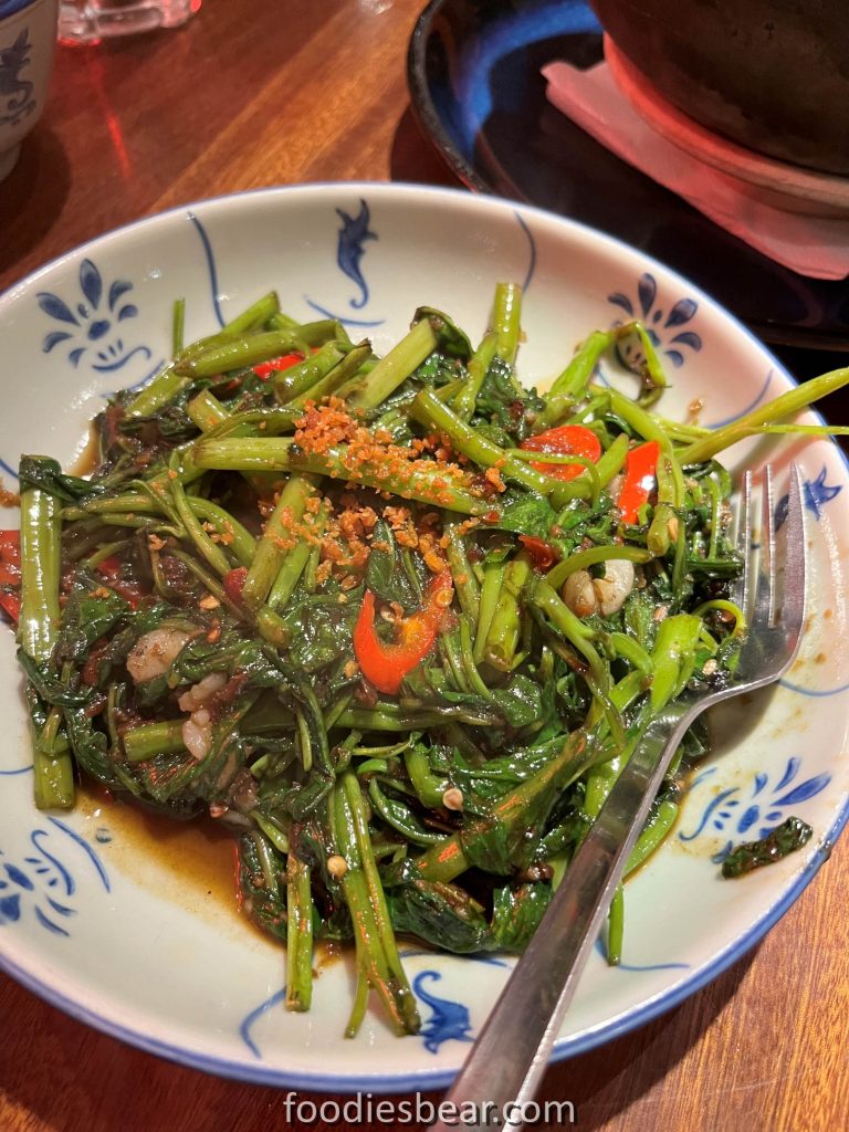 kangkong belacan