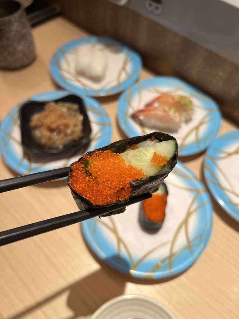 fish roe gunkan