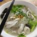 fish slices noodle in clear soup