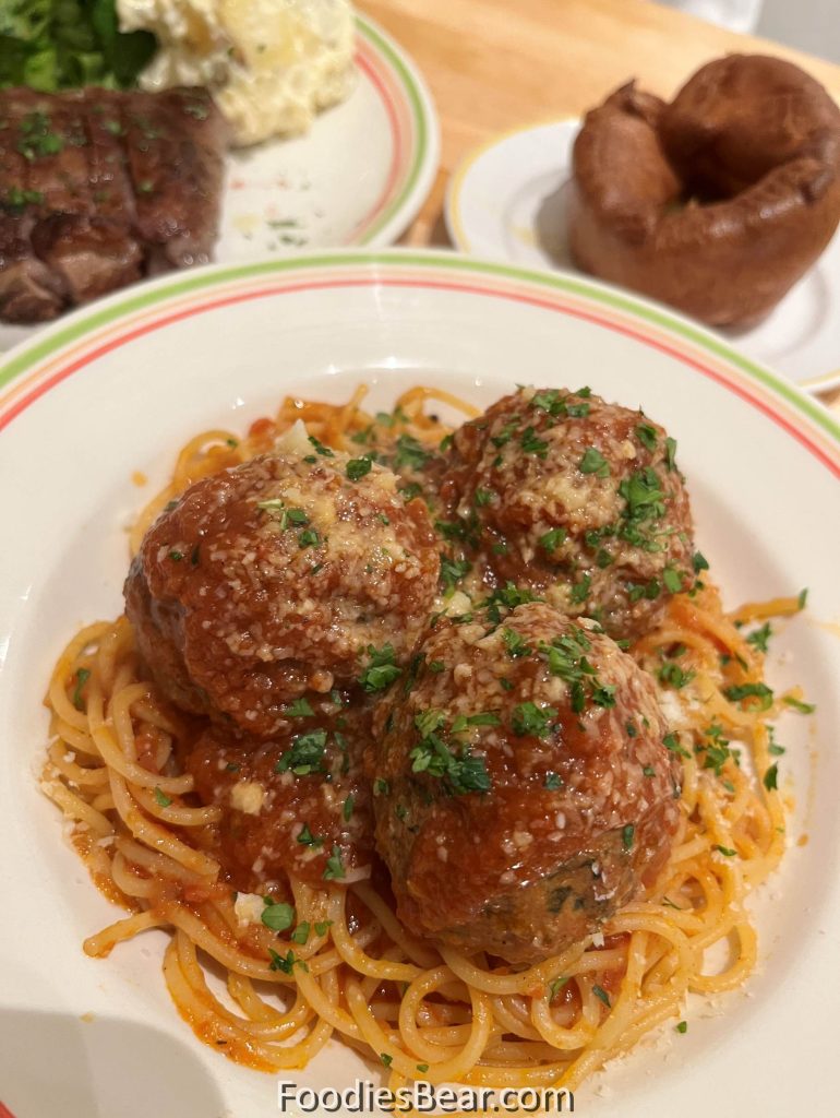 meatball pasta grub