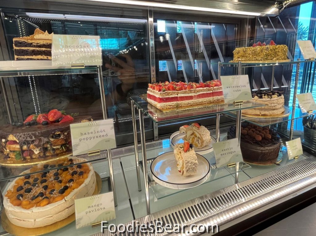 cakes selection