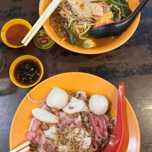 lunch at choon prawn mee