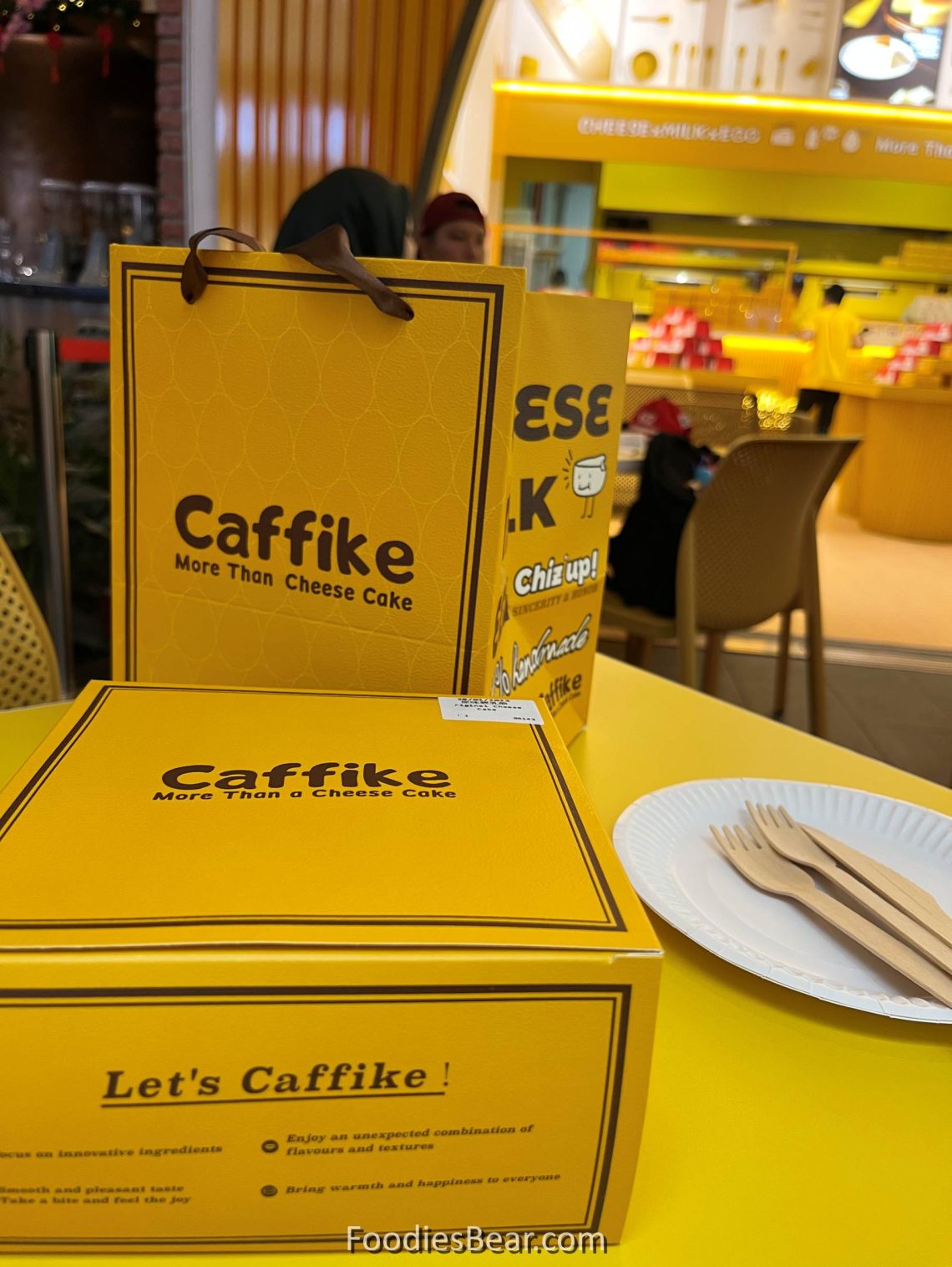 caffike, more than cheese cake