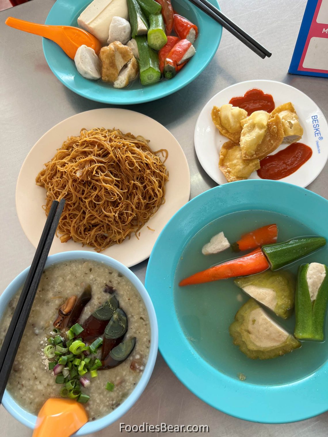 lunch at Restoran Yong Tau Foo Khong Kee