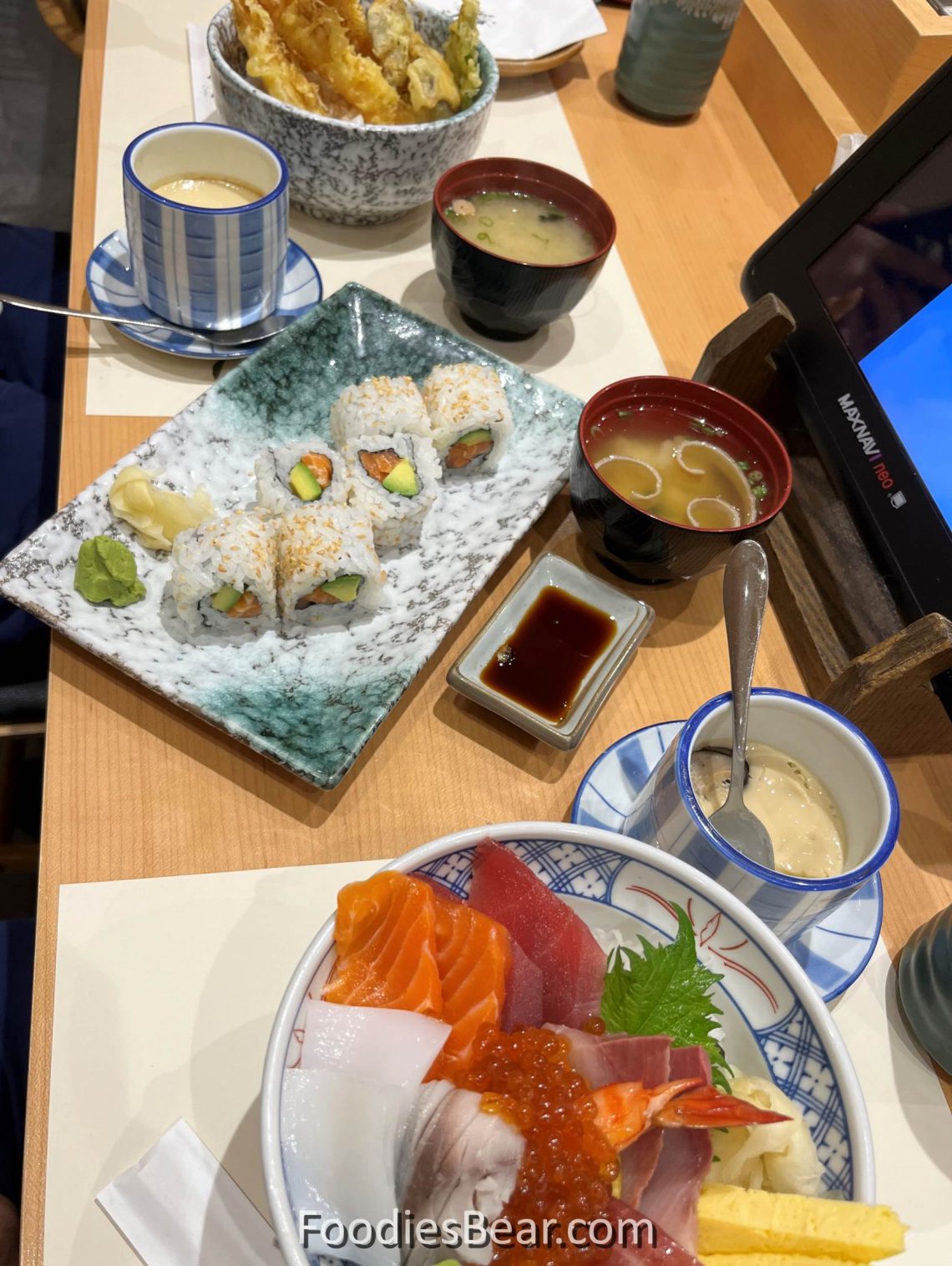 dinner at ichiro sushiya sushi bar one utama