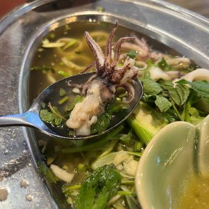 steamed sotong