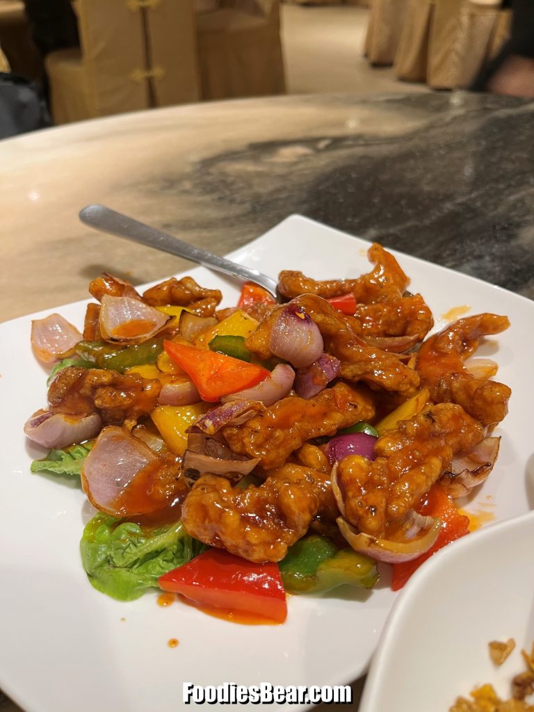 sweet and sour chicken siang sogo