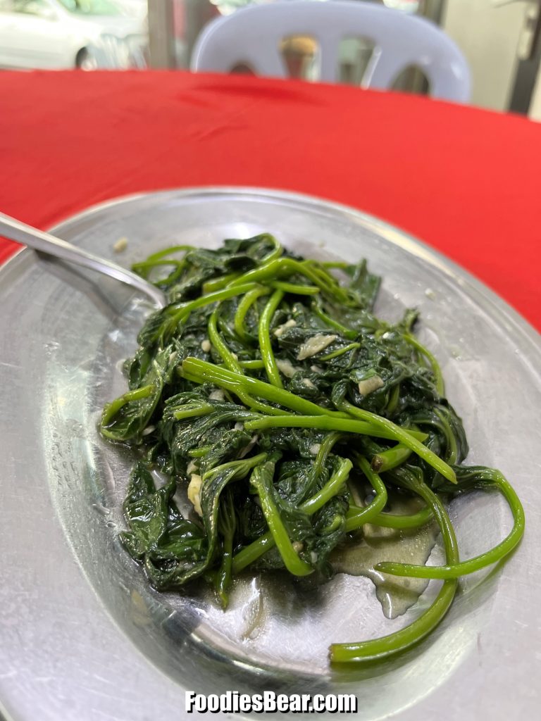 stir fried sweet potato leaves