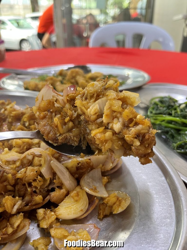 stir-fry fish with preserved turnips