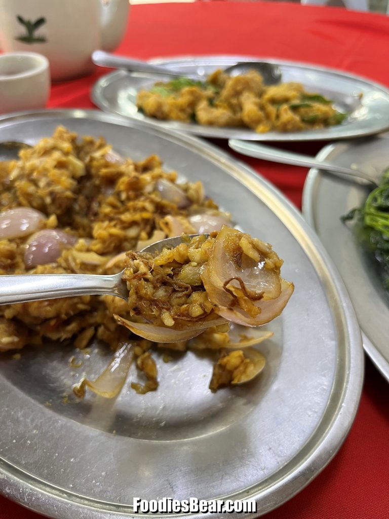 stir-fry fish with preserved turnips