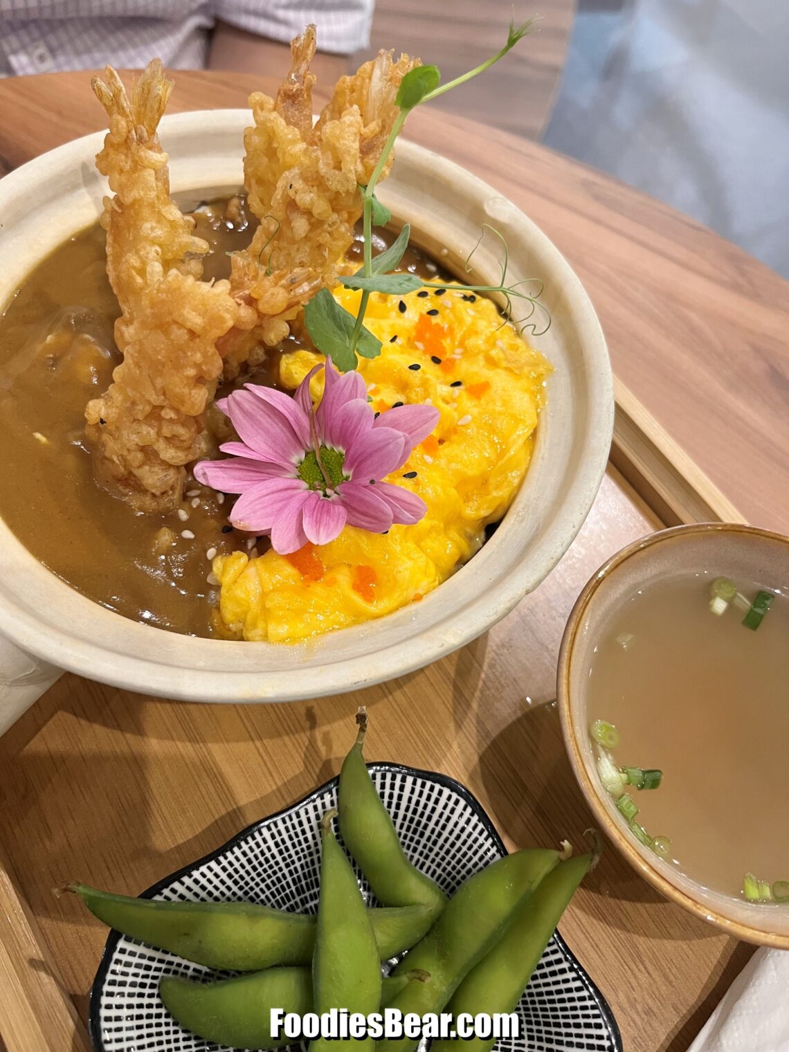 tempura prawn rice