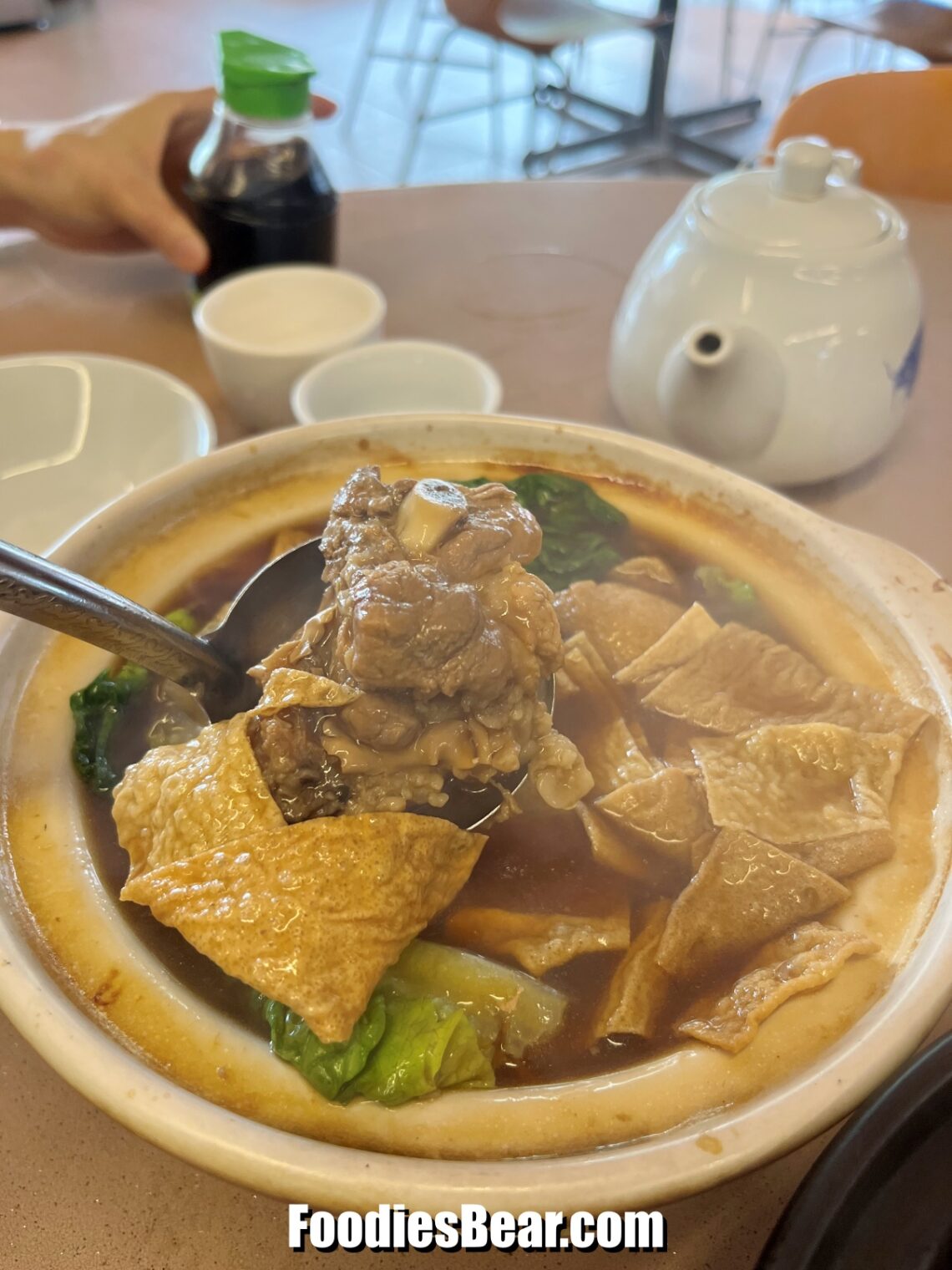 soup bak kut teh with pork rib