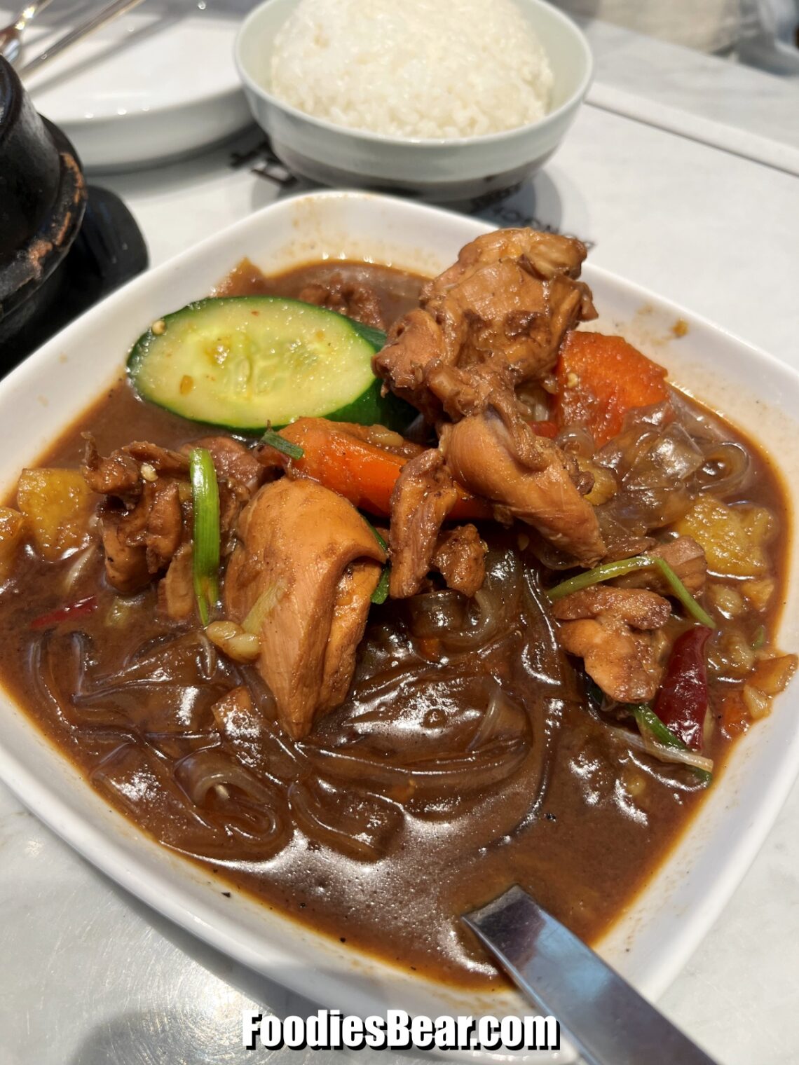 Bongchu braised chicken