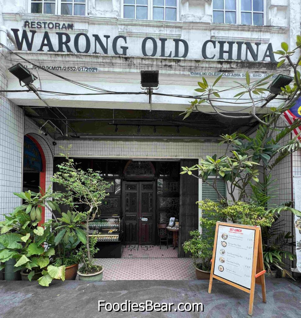 Warong Old China, Pre-war building - KL