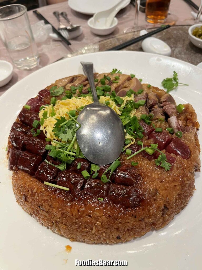 Steamed Glutinous Rice Chinese Waxed Meat