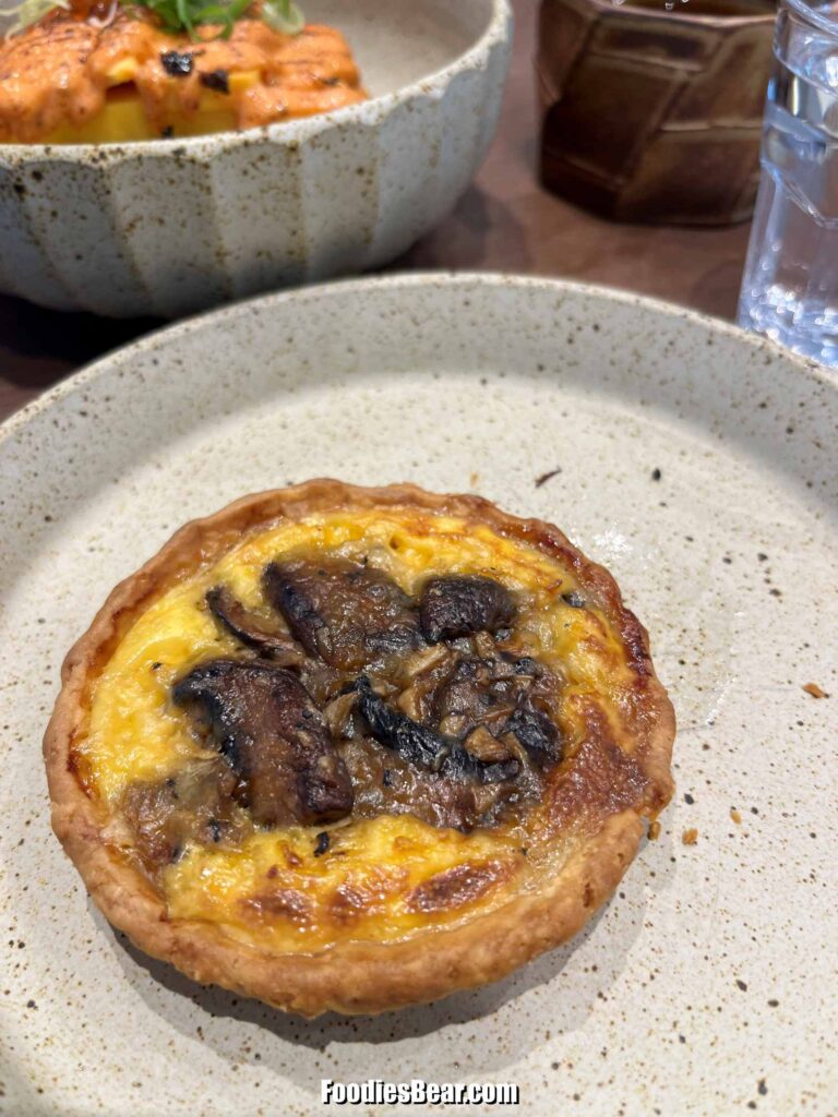 Mushroom Quiche