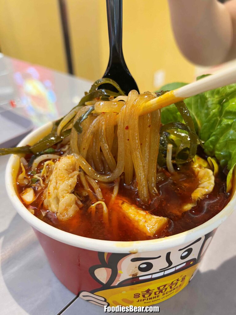 Authentic Hot & Sour Potato Noodle