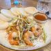 Payaya salad with prawn