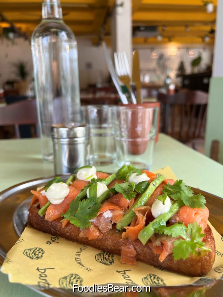 Bartolo Lisboa's cured salmon tidorna