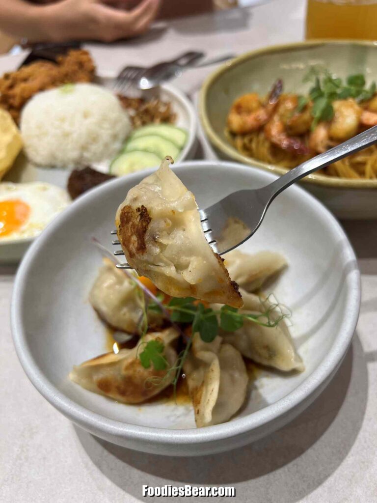 Pan-fried gyoza