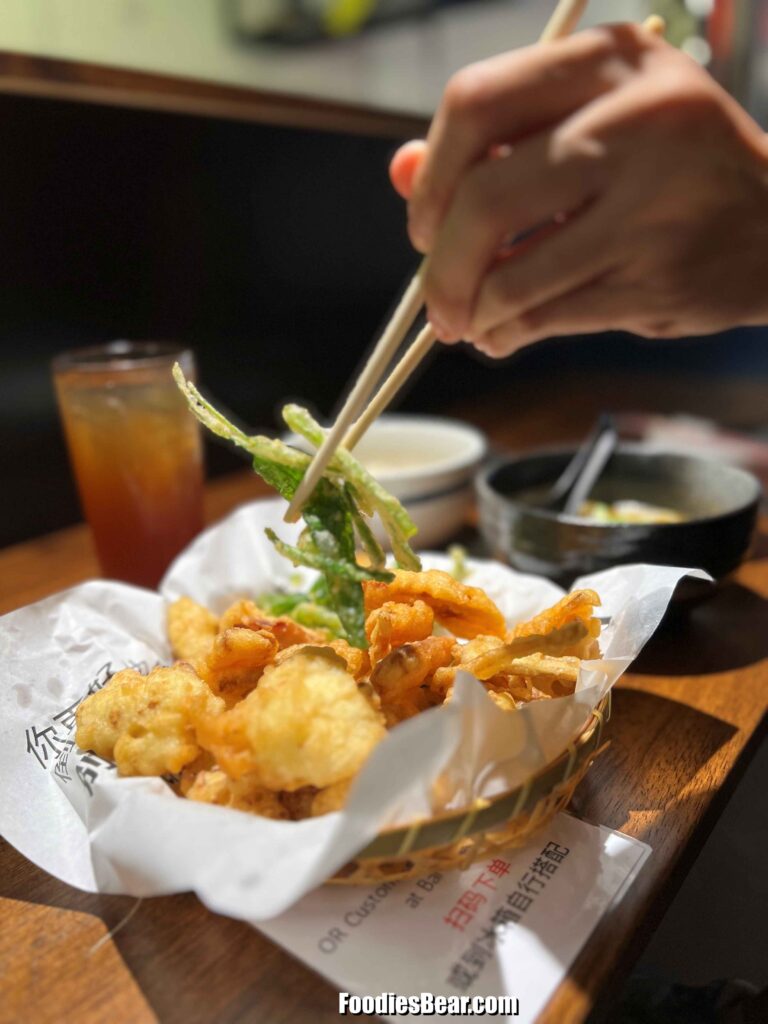 Shan Hai tempura - vegetable