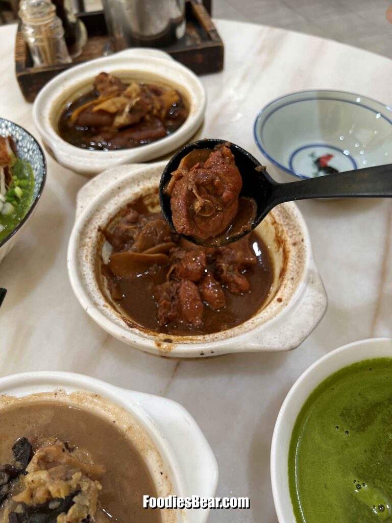 Claypot braised ginger duck